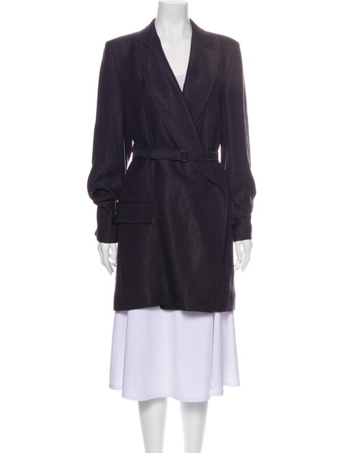 Ann Demeulemeester Trench Coat w/ Tags Purple