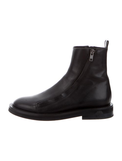Ann Demeulemeester Leather Boots Black