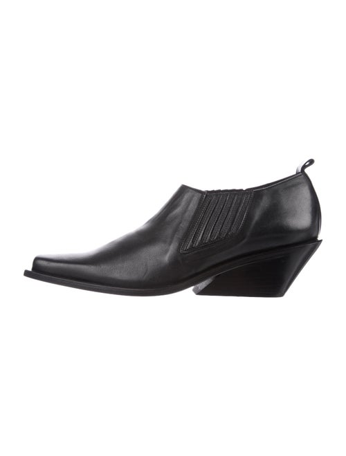 Ann Demeulemeester Leather Boots Black