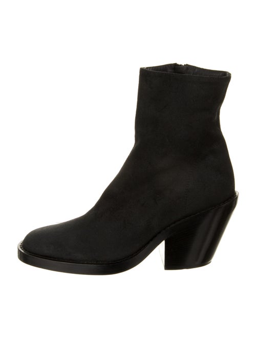 Ann Demeulemeester Suede Boots Black