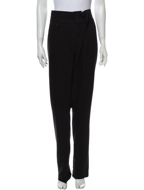 Ann Demeulemeester Straight Leg Pants Blue