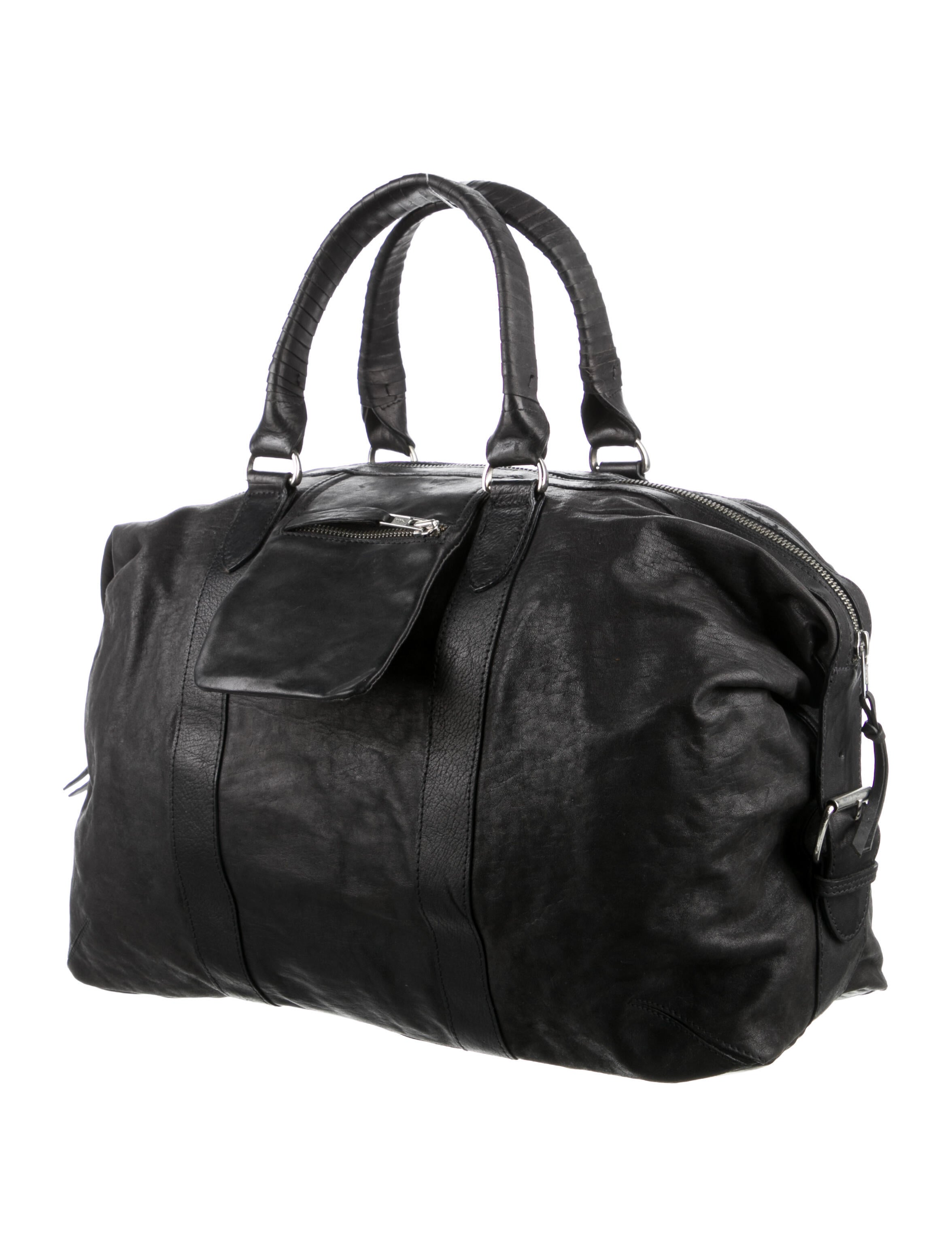 ANN DEMEULEMEESTER バッグ Ann Demeulemeester Leather Lotte Handle Bag - Black Totes