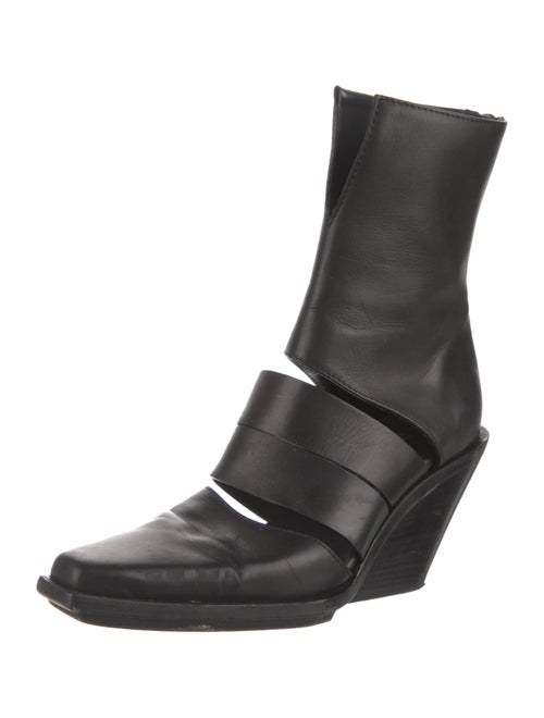 Ann Demeulemeester Leather Boots
