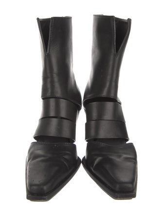 Ann Demeulemeester Leather Boots