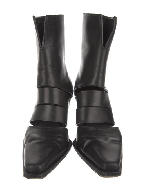 Ann Demeulemeester Leather Boots