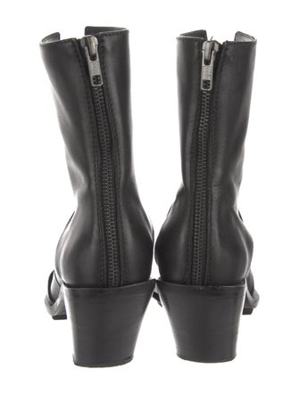 Ann Demeulemeester Leather Boots