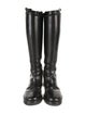 Ann Demeulemeester Leather Riding Boots
