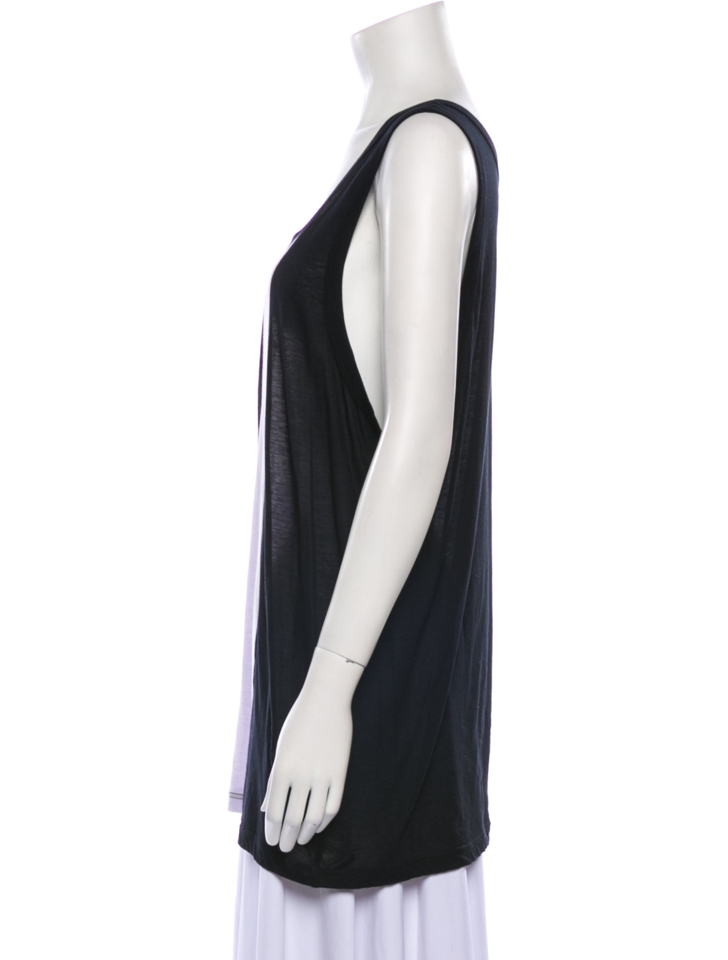 Ann Demeulemeester Vintage Colorblock Pattern Top