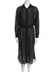 Ann Demeulemeester Wool Midi Length Dress