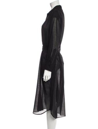 Ann Demeulemeester Wool Midi Length Dress