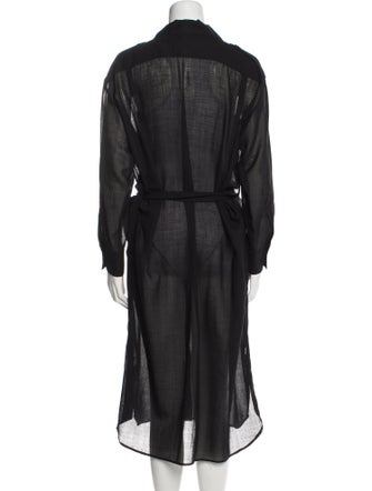 Ann Demeulemeester Wool Midi Length Dress