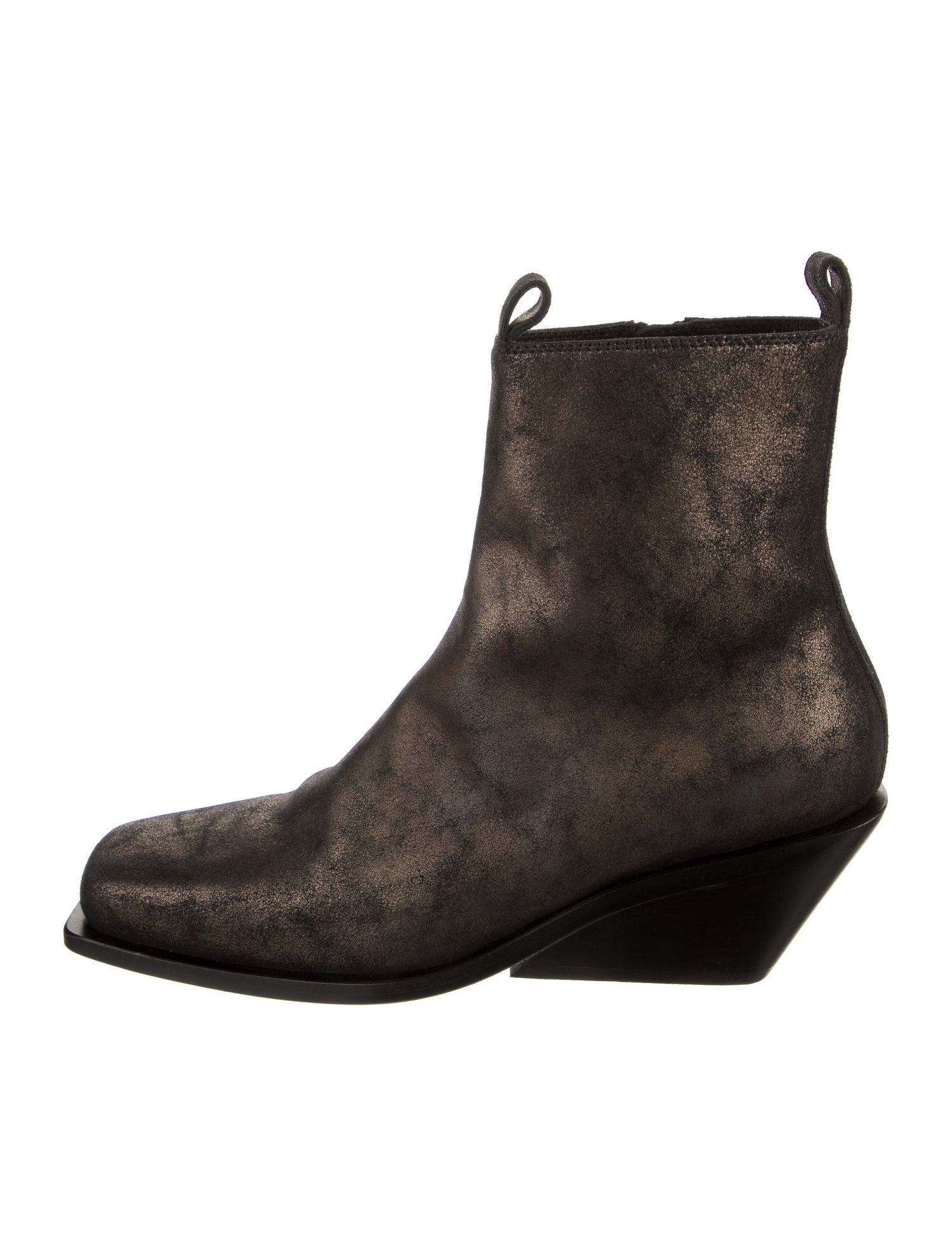 Ann Demeulemeester Leather Boots - Black Boots, Shoes - ANN48885