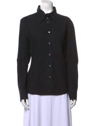 Ann Demeulemeester Long Sleeve Button-Up Top