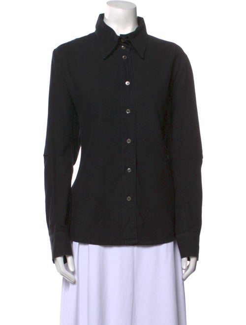 Ann Demeulemeester Long Sleeve Button-Up Top