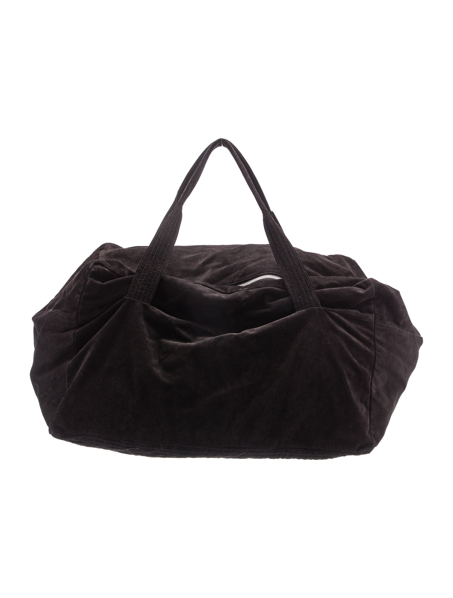 Ann Demeulemeester Suede Weekender Bag - Black Totes, Handbags