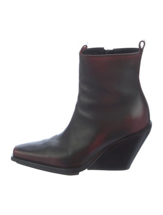 Ann Demeulemeester Leather Boots
