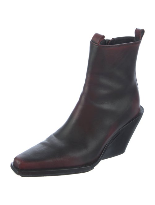 Ann Demeulemeester Leather Boots