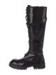 Ann Demeulemeester Patent Leather Snow Boots