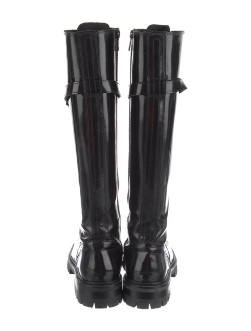 Ann Demeulemeester Patent Leather Snow Boots