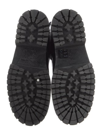 Ann Demeulemeester Patent Leather Snow Boots