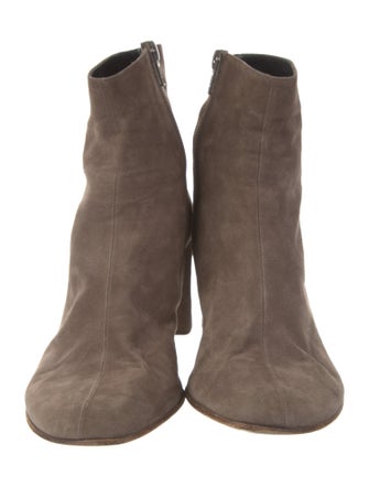 Ann Demeulemeester Suede Sock Boots