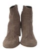 Ann Demeulemeester Suede Sock Boots