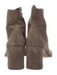 Ann Demeulemeester Suede Sock Boots