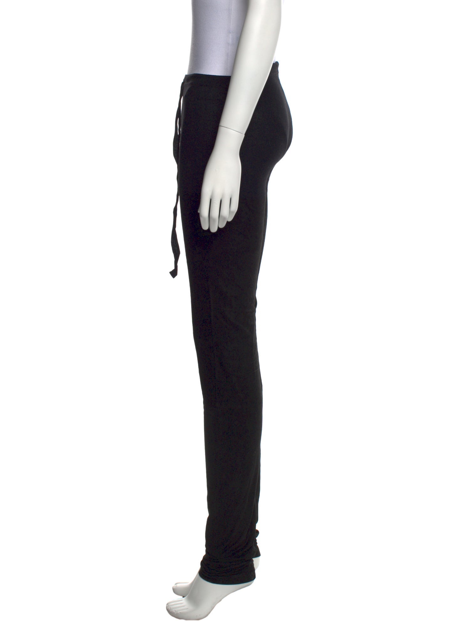 Ann Demeulemeester Leather Skinny Leg Pants