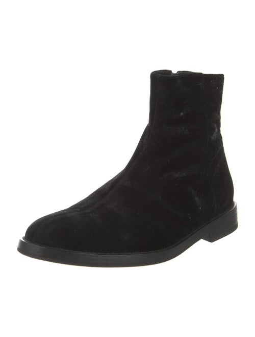 Ann Demeulemeester Velvet Boots