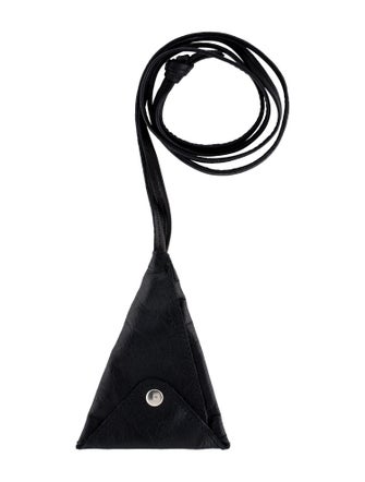 Ann Demeulemeester 2010 Leather Clochette Keychain