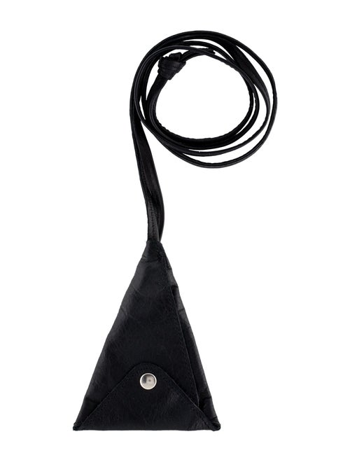 Ann Demeulemeester 2010 Leather Clochette Keychain
