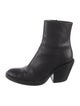 Ann Demeulemeester Leather Boots