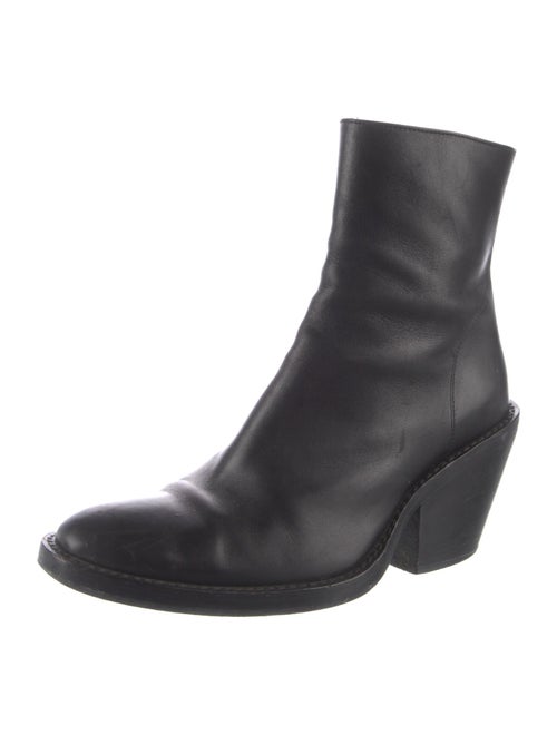 Ann Demeulemeester Leather Boots