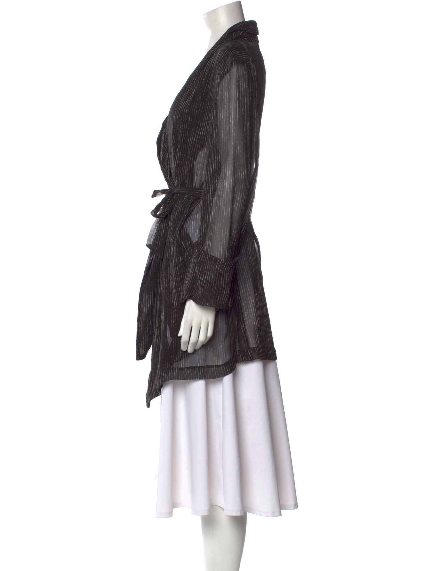 Ann Demeulemeester Silk Printed Tunic