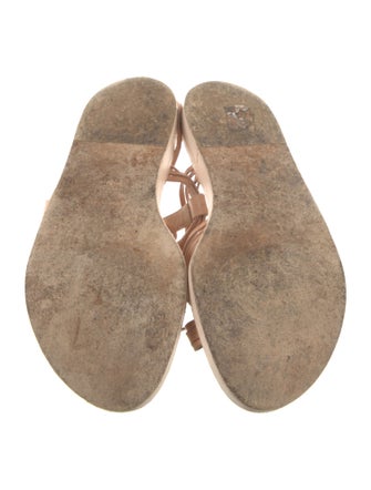 Ann Demeulemeester Leather Gladiator Sandals