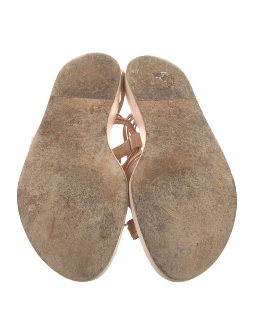 Ann Demeulemeester Leather Gladiator Sandals