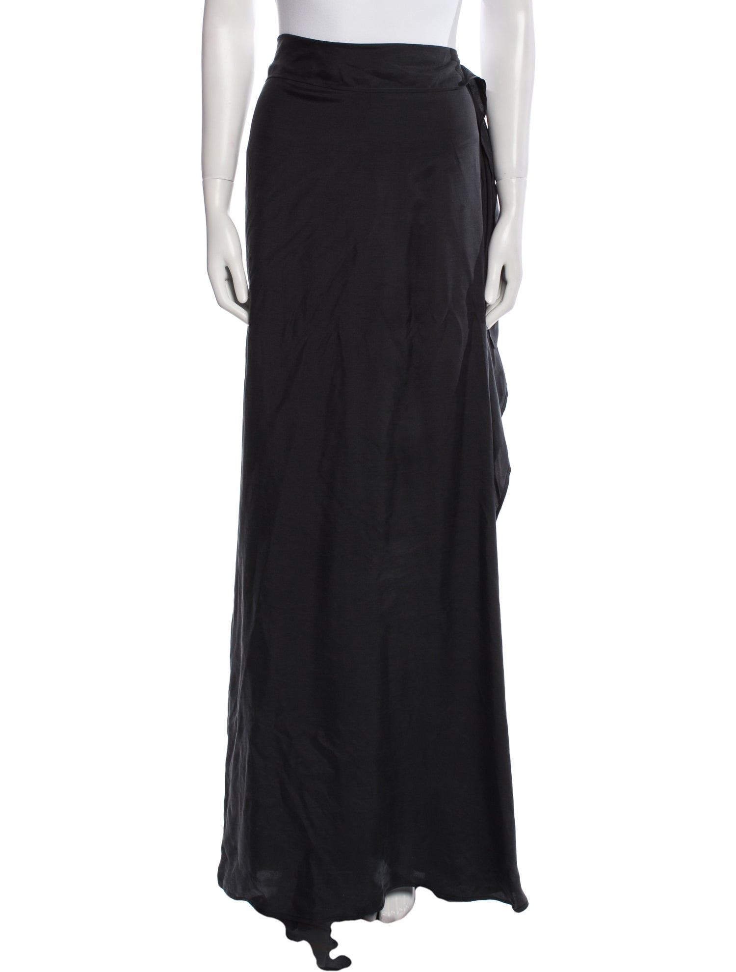 Ann Demeulemeester Silk Long Skirt