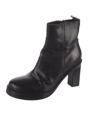 Ann Demeulemeester Leather Boots