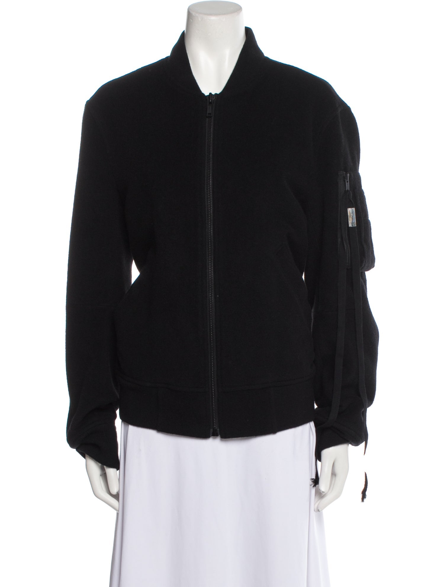 Ann Demeulemeester 2021 Fleece Bomber Jacket
