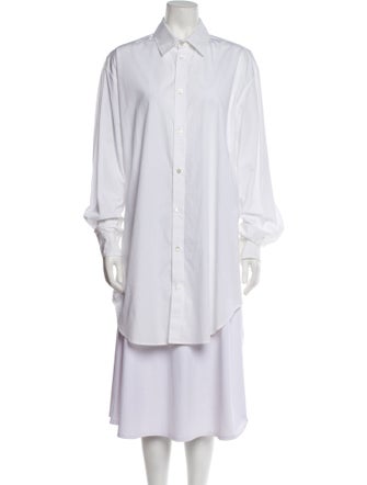 Ann Demeulemeester Long Sleeve Button-Up Top