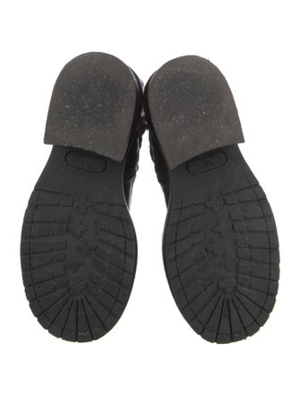 Ann Demeulemeester Leather Combat Boots