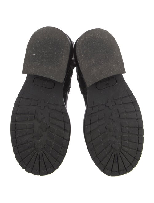 Ann Demeulemeester Leather Combat Boots