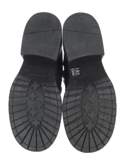 Ann Demeulemeester Leather Combat Boots