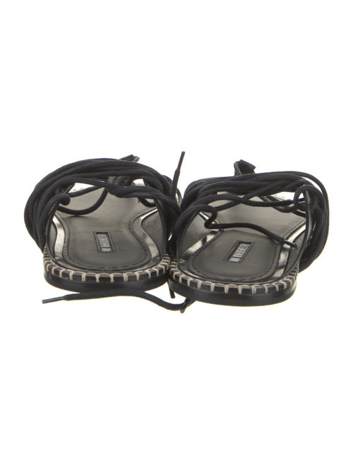 Ann Demeulemeester Leather Gladiator Sandals