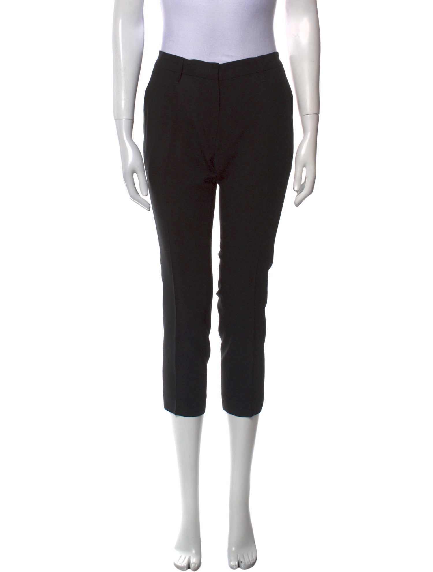 Ann Demeulemeester Virgin Wool Straight Leg Pants