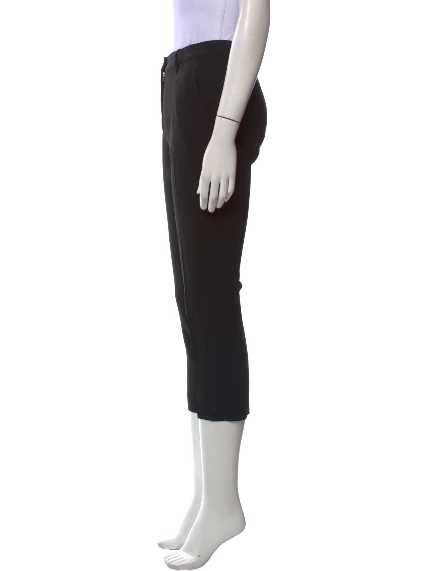 Ann Demeulemeester Virgin Wool Straight Leg Pants