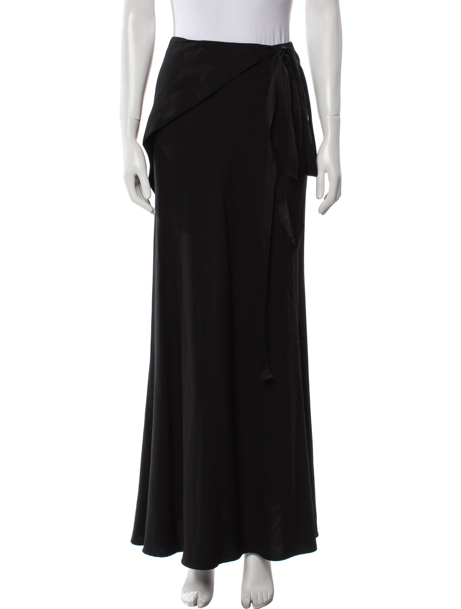Ann Demeulemeester Wool Long Skirt