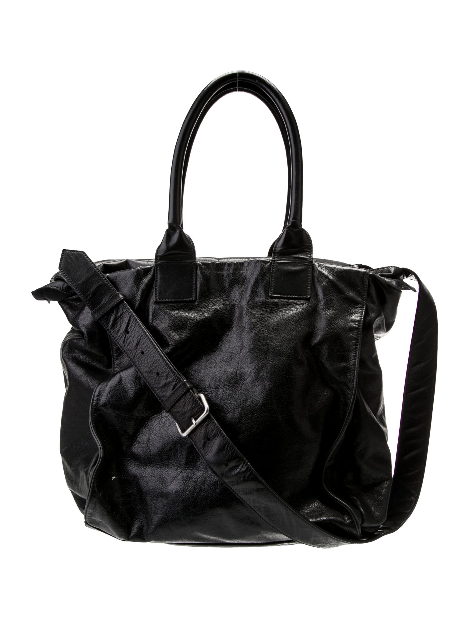 ANN DEMEULEMEESTER bag ポシェット Ann Demeulemeester Black Large Tosh Bag Ann Demeulemeester