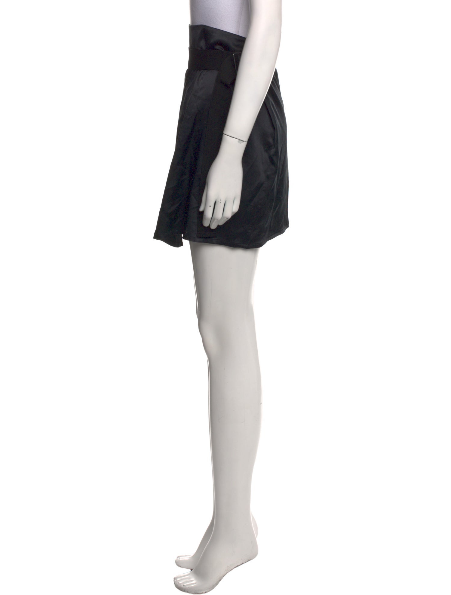 Ann Demeulemeester Silk Mini Skirt