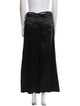 Ann Demeulemeester Silk Midi Length Skirt